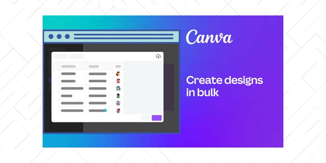 Canva Bulk Create workflow